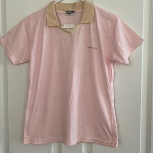 Giordano women’s short sleeve pink T-shirt NEW